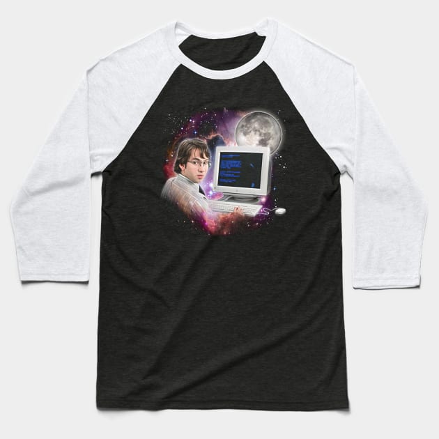 Michael Bolton / Office Space 90s Aesthetic Baseball T-Shirt by DankFutura